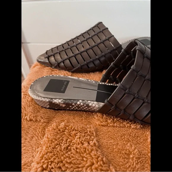 Dolce Vita Elina Wedge Woven Mule - Picture 2 of 8